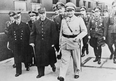 Petain with Goring